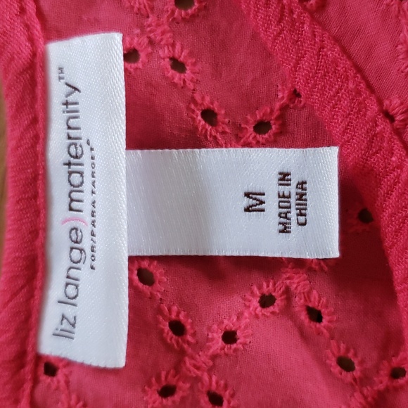 Liz Lange Maternity for Target Sleeveless Maternity Top Women's Size Medium NWT - Picture 10 of 11
